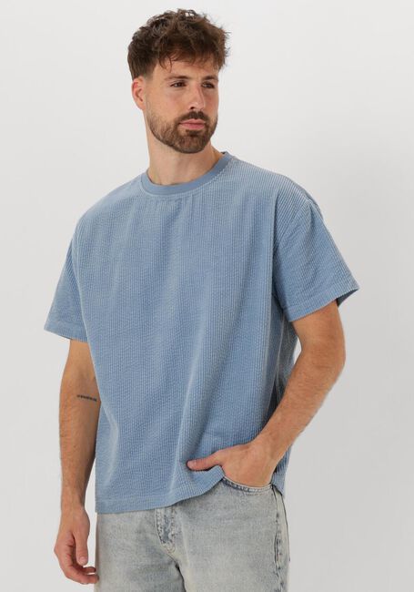 ANERKJENDT T-shirt AKVILLADS CORDUROY S/S TEE Bleu clair - large