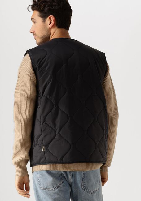 Zwarte WOODBIRD Bodywarmer WBTRAIS QUILT VEST - large