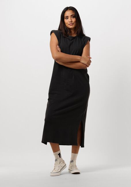Zwarte CO'COUTURE Midi jurk EDUARDA ACID TEE DRESS - large