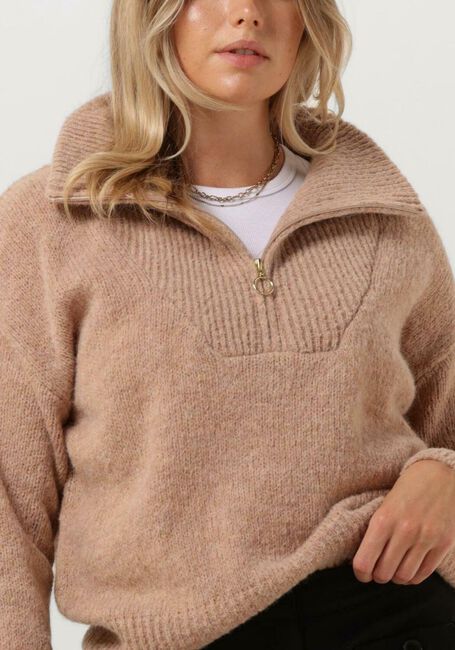 BY-BAR Pull BEAU PULLOVER en beige - large