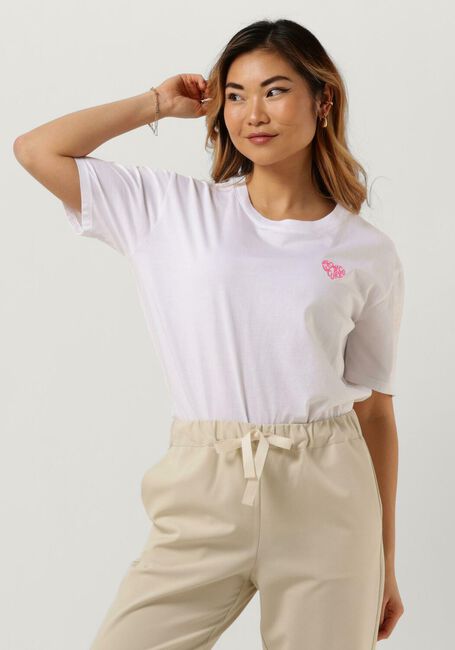 SEMICOUTURE T-shirt XENA en blanc - large