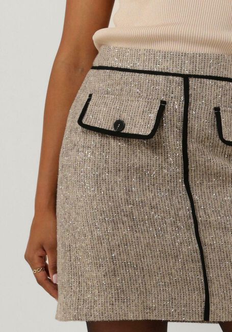 Beige BRUUNS BAZAAR Minirok BERGENIA MABELLA SKIRT - large