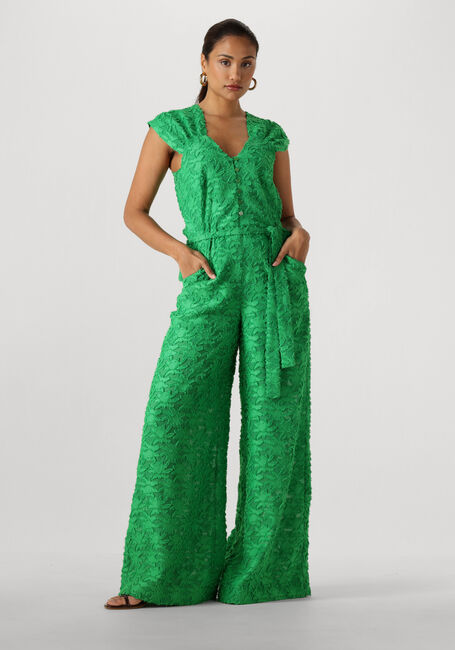 Groene POM AMSTERDAM  JUMPSUIT PALM GREEN JACQUARD - large