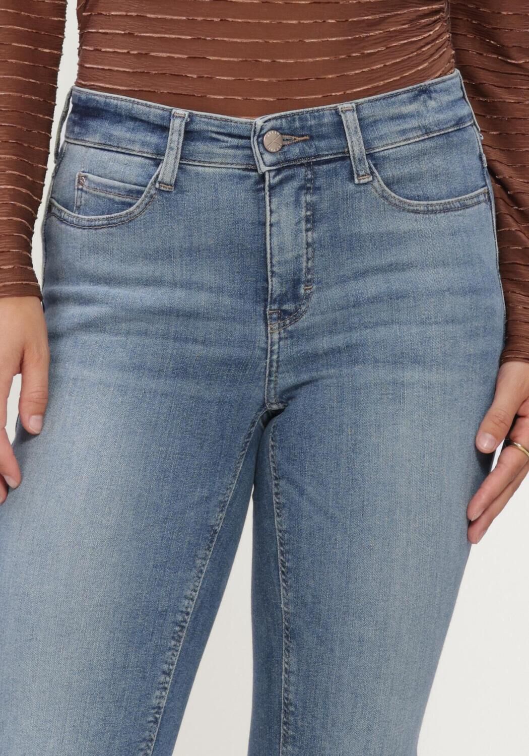 MAC Wide jeans 0358L AUTHENTIC MEGA FLEX en bleu - large