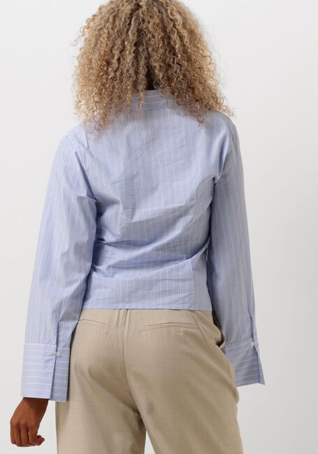 NEO NOIR ROSA STRIPE SHIRT Blouses Bleu clair - large