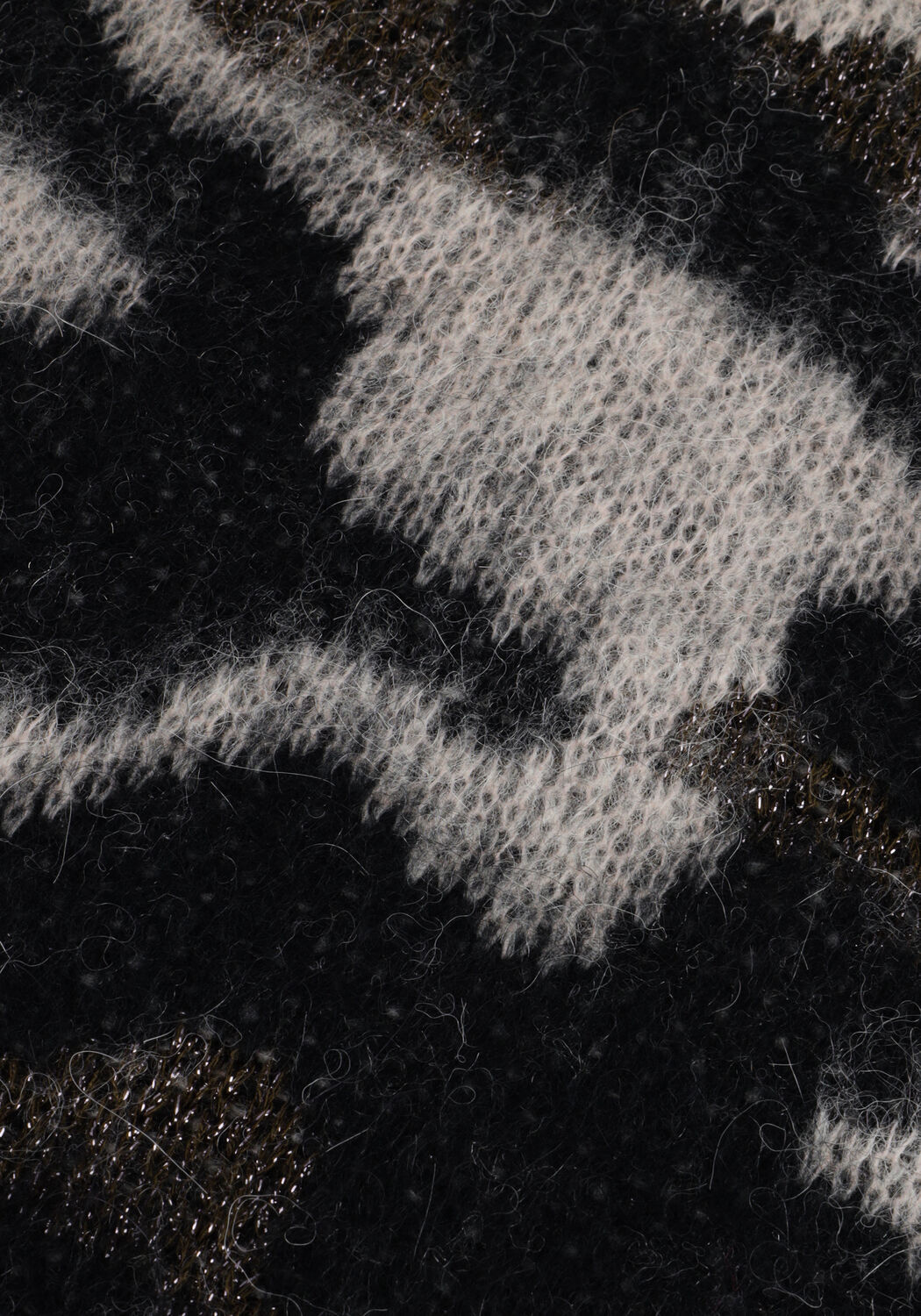 Groene LIU JO Coltrui MAGLIA CHIUSA M/L CAMOUFLAGE - large