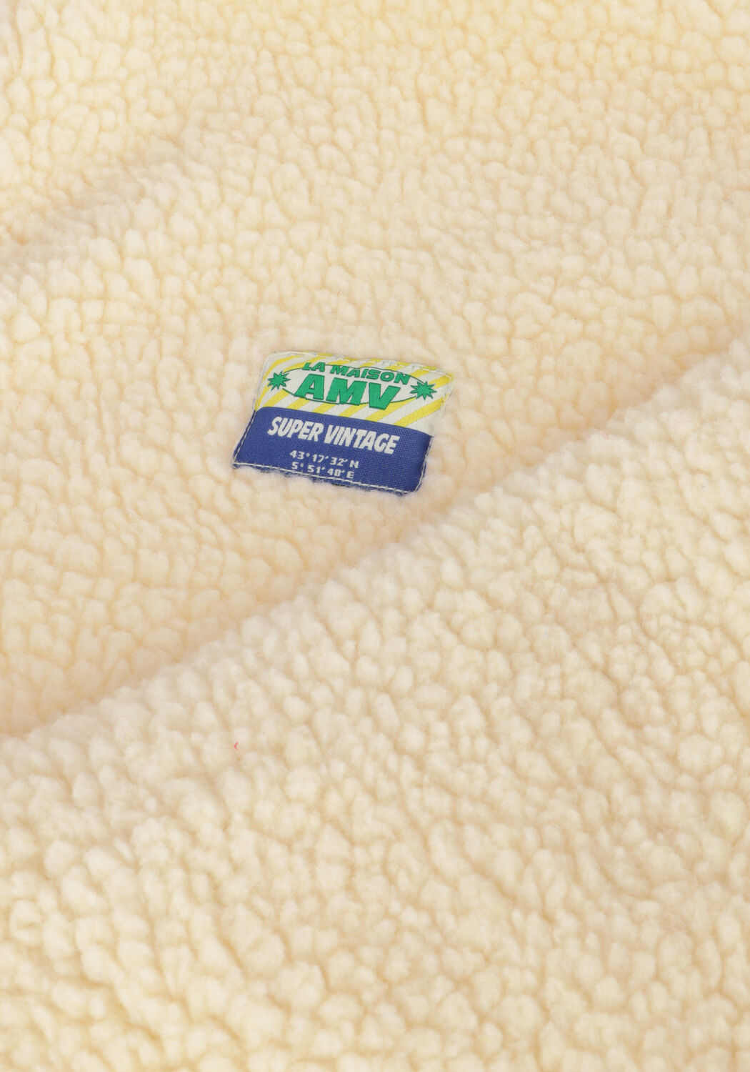 AMERICAN VINTAGE Gilet HOKTOWN ZIP &Eacute;cru - large