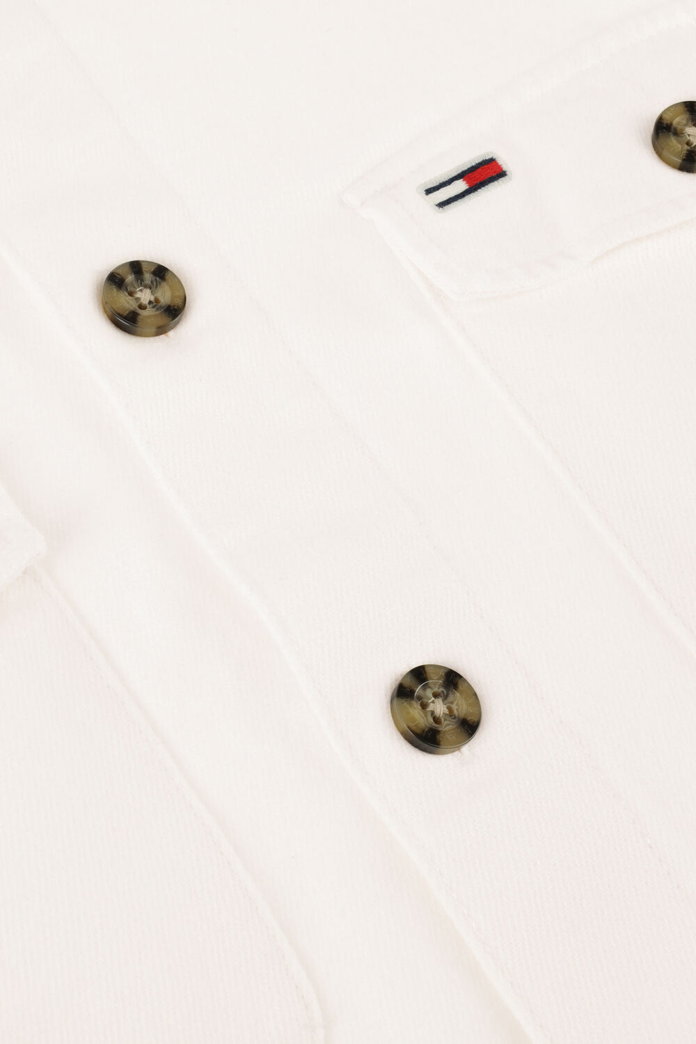 Gebroken wit TOMMY JEANS Overshirt TJM SOFT CASUAL OVERSHIRT - large