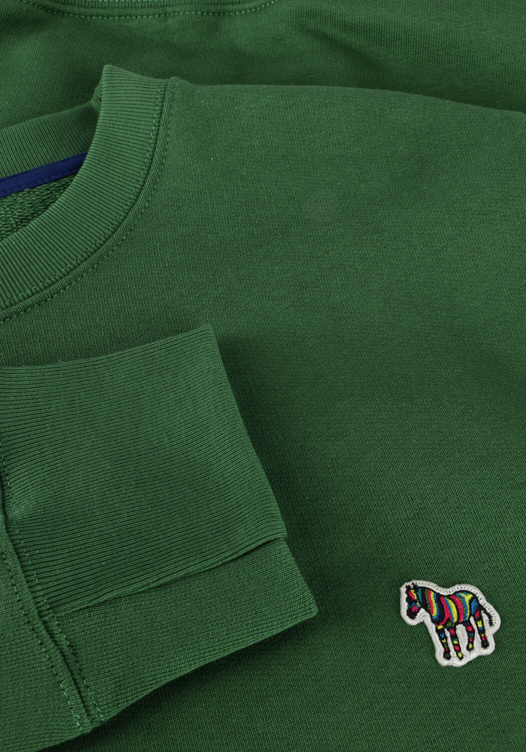 Groene PS PAUL SMITH Sweater MENS REG FIT SWEATSHIRT ZEBRA - large