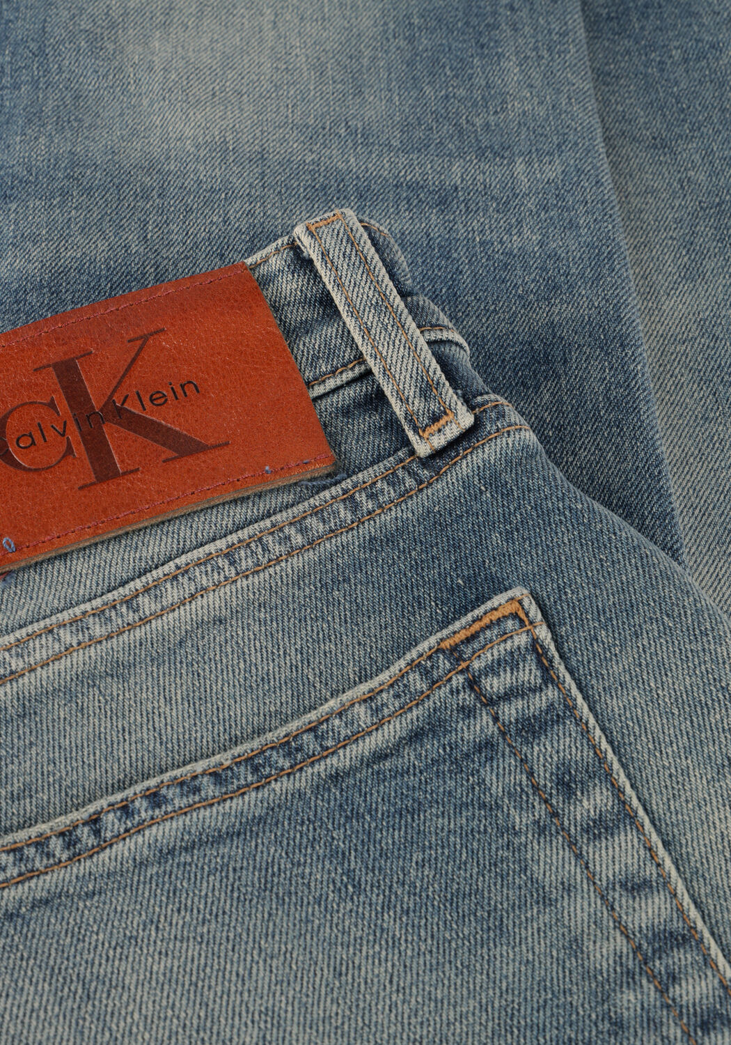 CALVIN KLEIN Slim fit jeans SLIM INDIGO CITRINE JEANS en bleu - large