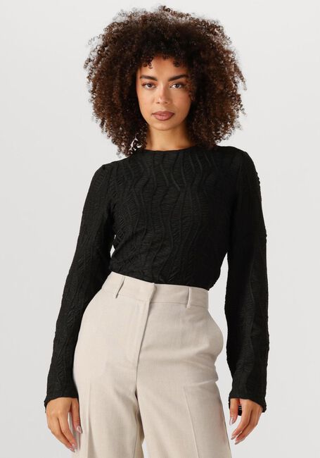 CO'COUTURE Haut FREDDIE BLOUSE en noir - large