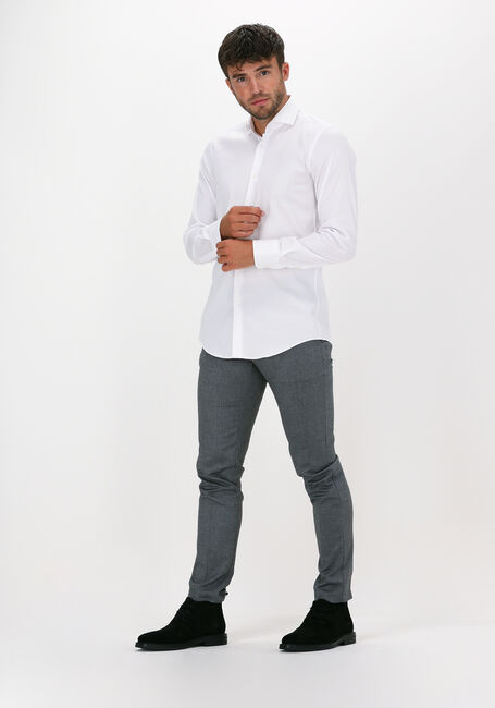 BOSS BLACK Chemise classique P-HANK-SPREAD-214 10151300 01 en blanc - large