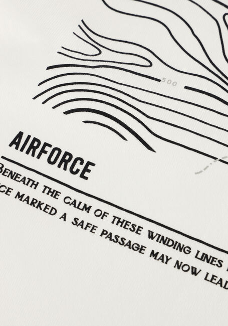 AIRFORCE T-shirt GEB1287 en blanc - large