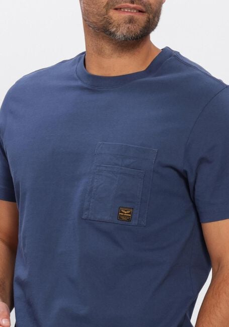 PME LEGEND T-shirt PLAY HEAVY JERSEY POCKET en bleu - large
