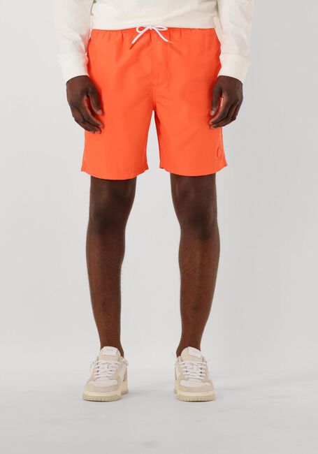 SHIWI Shorts de bain MEN MIKE SWIM SHORTS 7 INCH SOLID en orange - large