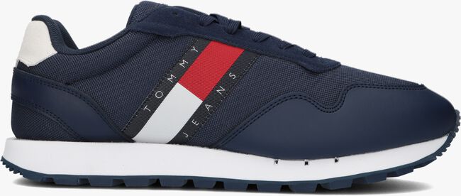 Blauwe TOMMY JEANS Lage sneakers RETRO LEATHER - large