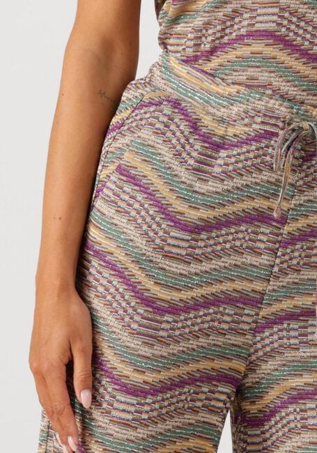 SUMMUM Pantalon large WIDE LEG PANT MULTICOLOUR SPARKLY WAVE en multicolore - large