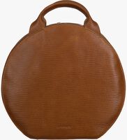 Bruine MYOMY Rugtas MY BOXY BAG COOKIE BACKBAG  - medium