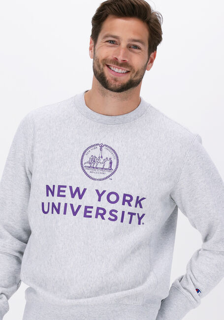 Lichtgrijze CHAMPION Sweater CREWNECK SWEATSHIRT - large