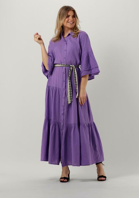 NEMA Robe maxi RUTH en violet - large