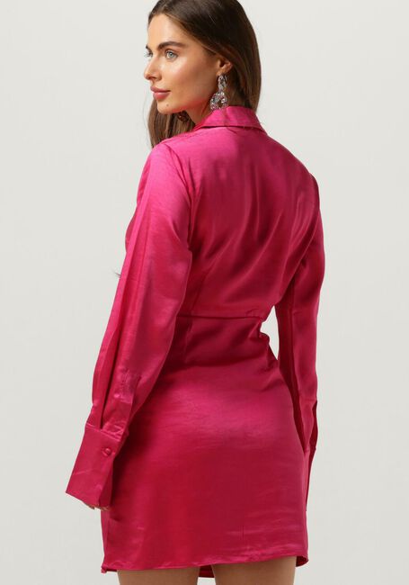 COLOURFUL REBEL Mini robe RUNA SATIN MINI DRESS Fuchsia - large