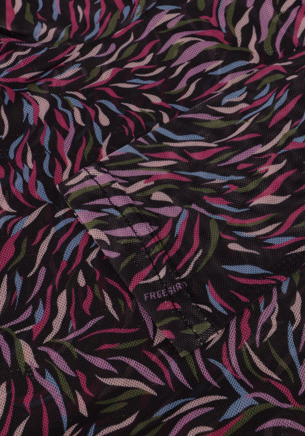 FREEBIRD Haut ELLA MESH en blanc - large