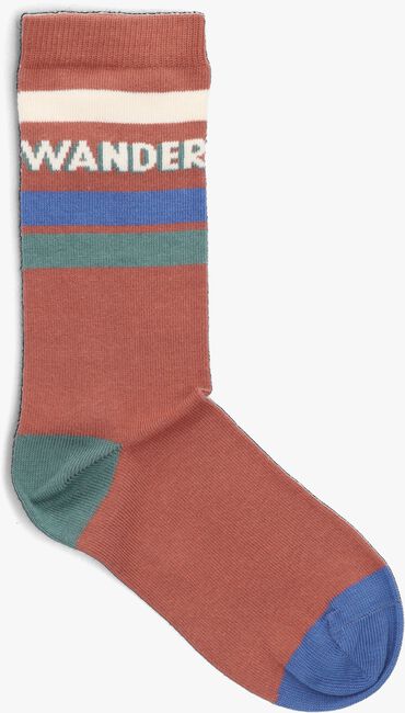 Bruine WANDER & WONDER Sokken STRIPE SOCKS - large