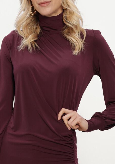 Bordeaux NOTRE-V Maxi jurk NV-ISELLA - large