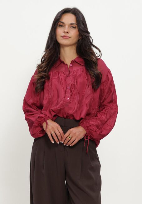 Rode POM AMSTERDAM  JAQCUARD BURGUNDY RED - large