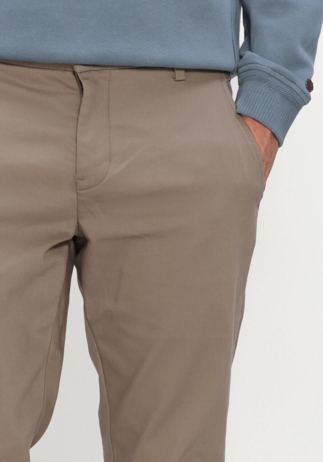 Zand CAST IRON Broeken/jumpsuits CYLAS TAPERED CHINO MEGDA POWER - large