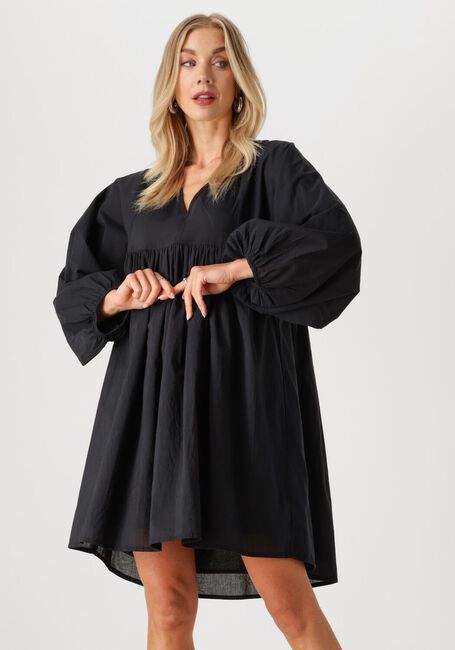 BY-BAR Mini robe PHILOU CHAMBRIC DRESS en noir - large