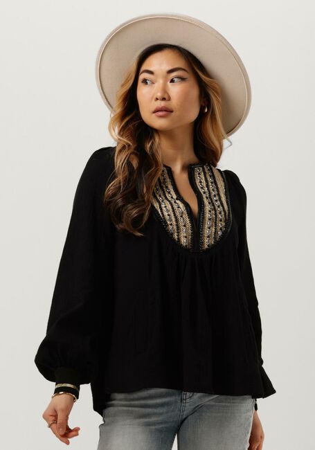 Blauwe MES DEMOISELLES Blouse BLOUSE NIDIA - large