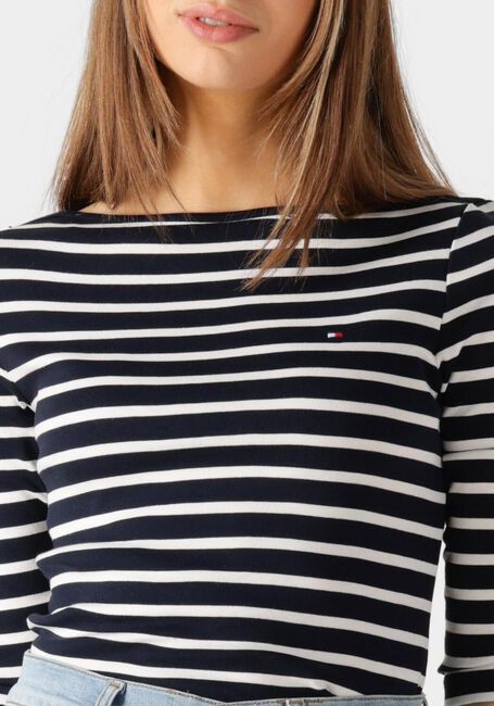 TOMMY HILFIGER NEW CODY SLIM BOAT-NK 3/4SLV Hauts & T-shirts en bleu - large