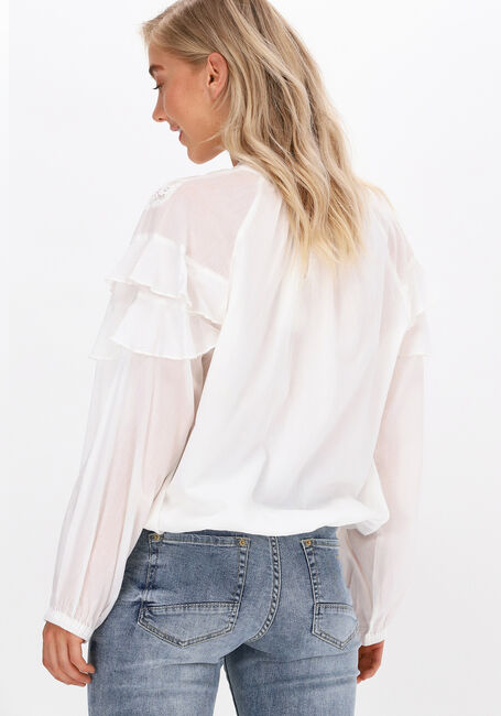 SUMMUM TOP COTTON VOILE Blouses en blanc - large