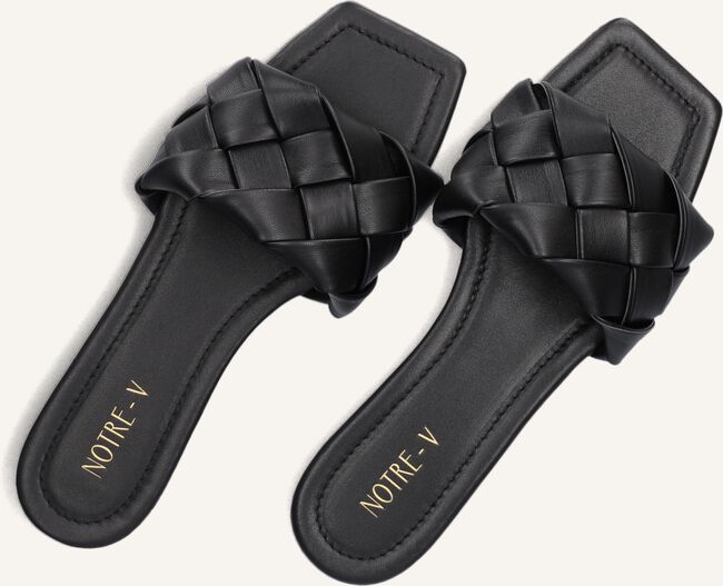 Zwarte NOTRE-V Slippers 7135 Zwarte NOTRE-V Slippers 7135 - large