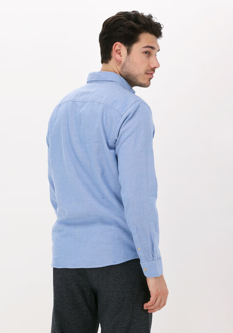 SELECTED HOMME Chemise décontracté SLHSLIMFLANNEL SHIRT LS W NOOS Bleu clair - large