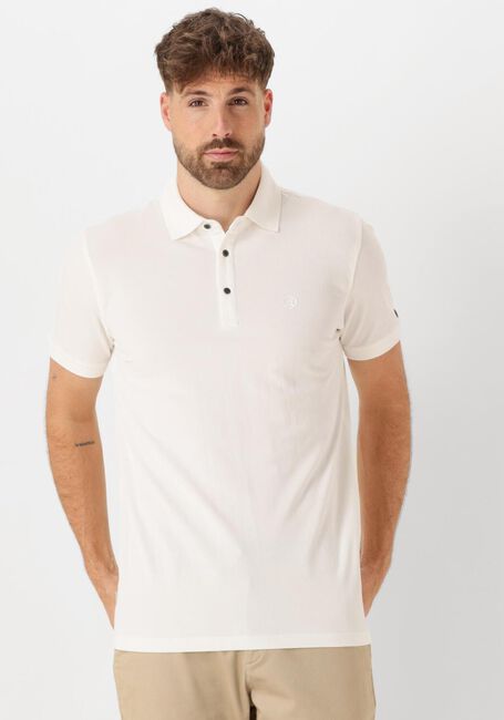 CAST IRON Polo SHORT SLEEVE POLO FINE PIQUE ESSENTIAL en blanc - large