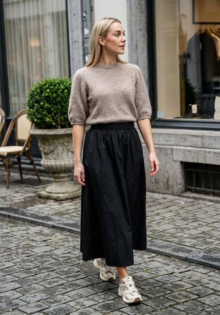 NOTRE-V Jupe maxi NV-FRIGG en noir - large