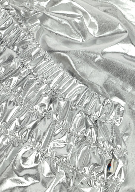 Zilveren Jelly Mallow Minirok SHIRRING SHORT LEGGINGS SKIRT - large