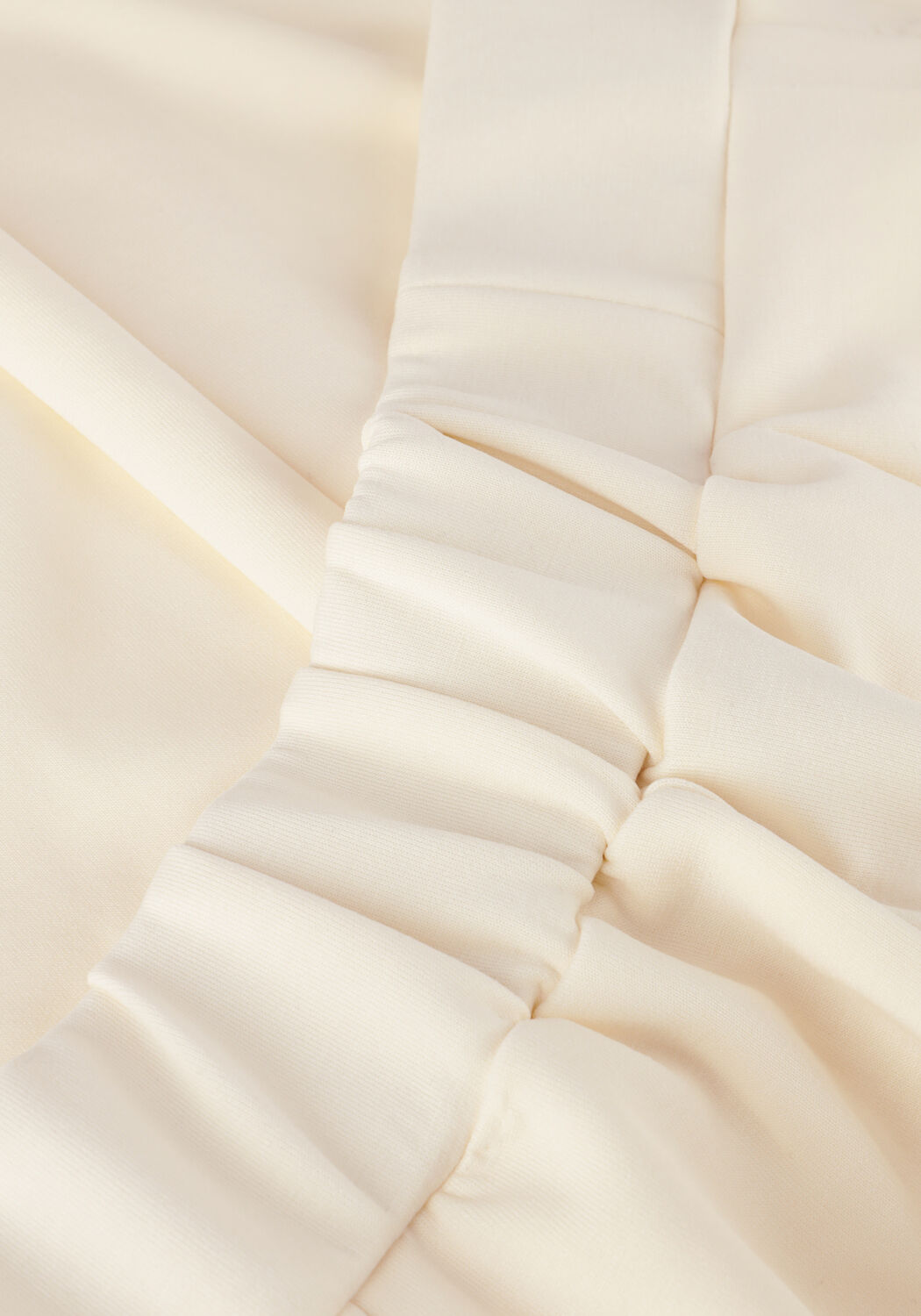 Gebroken wit SUMMUM Wijde broek SWEAT PANTS SOFT SCUBA - large