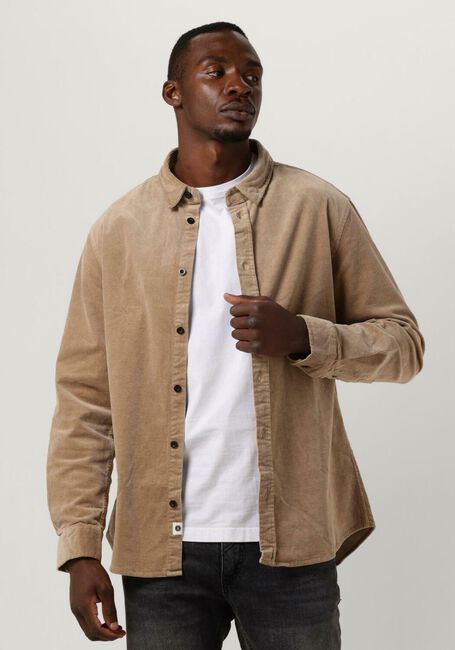 ANERKJENDT Surchemise AKLEIF CORDUROY SHIRT en beige - large