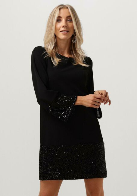 Zwarte ANA ALCAZAR Mini jurk MIX DRESS - large