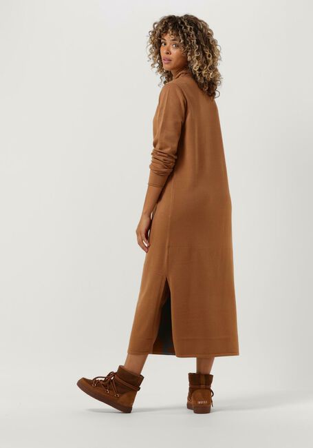 Camel PENN & INK Midi jurk DRESS   - large