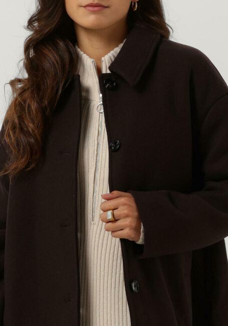 NEO NOIR Manteau ANLU COAT en marron - large