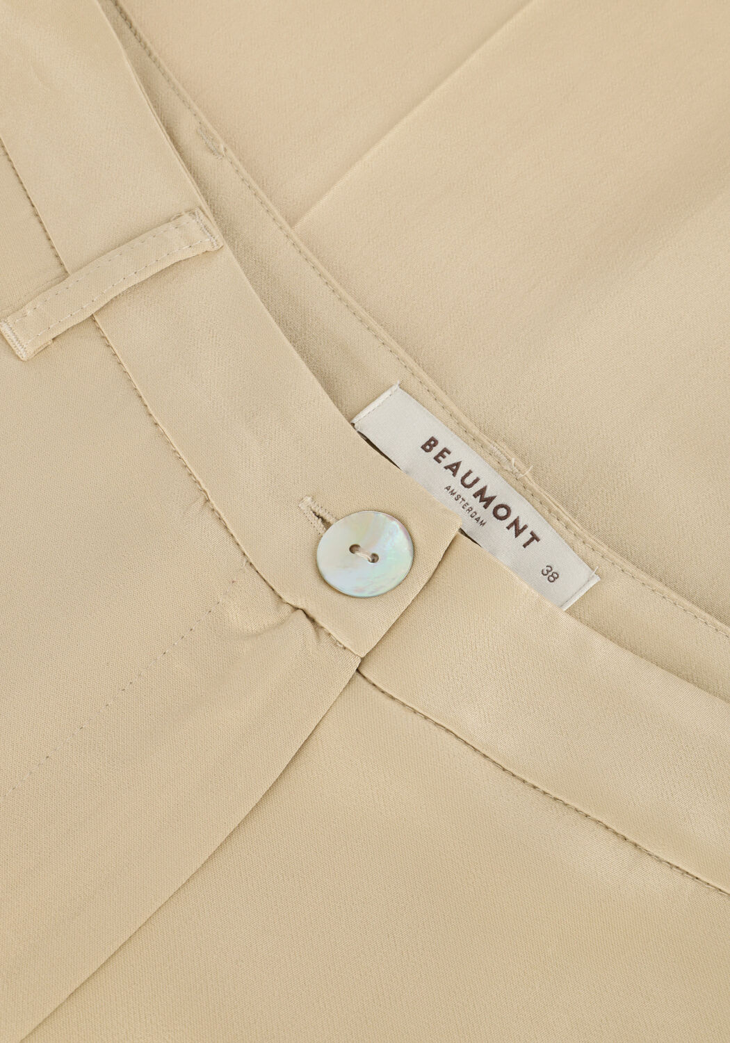 BEAUMONT Pantalon JAMES PANTS en beige - large