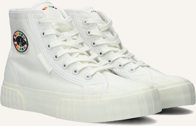 Witte SUPERGA Sneakers 2696 STRIP MULTIC LOGO Witte SUPERGA Sneakers 2696 STRIP MULTIC LOGO - large
