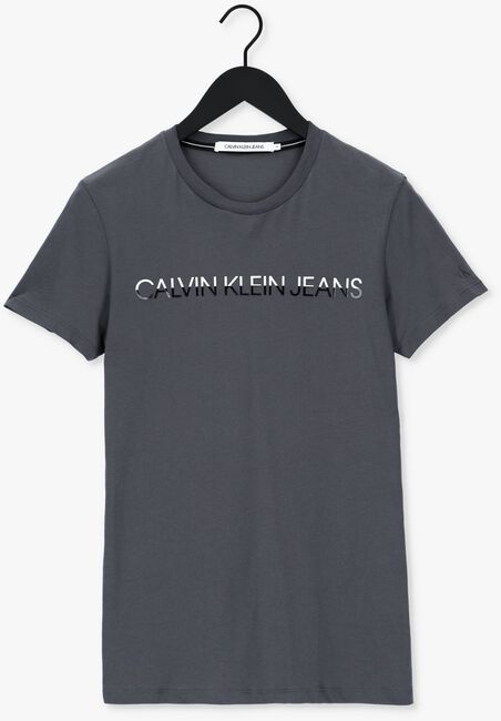 CALVIN KLEIN T-shirt MIXED INSTIT TECHNIQUE TEE en gris - large