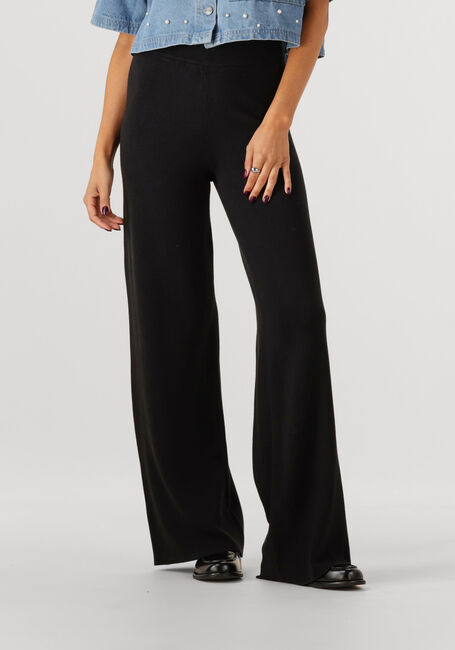 Zwarte Y.A.S. Pantalon YASFONNY HW KNIT PANT S. - large