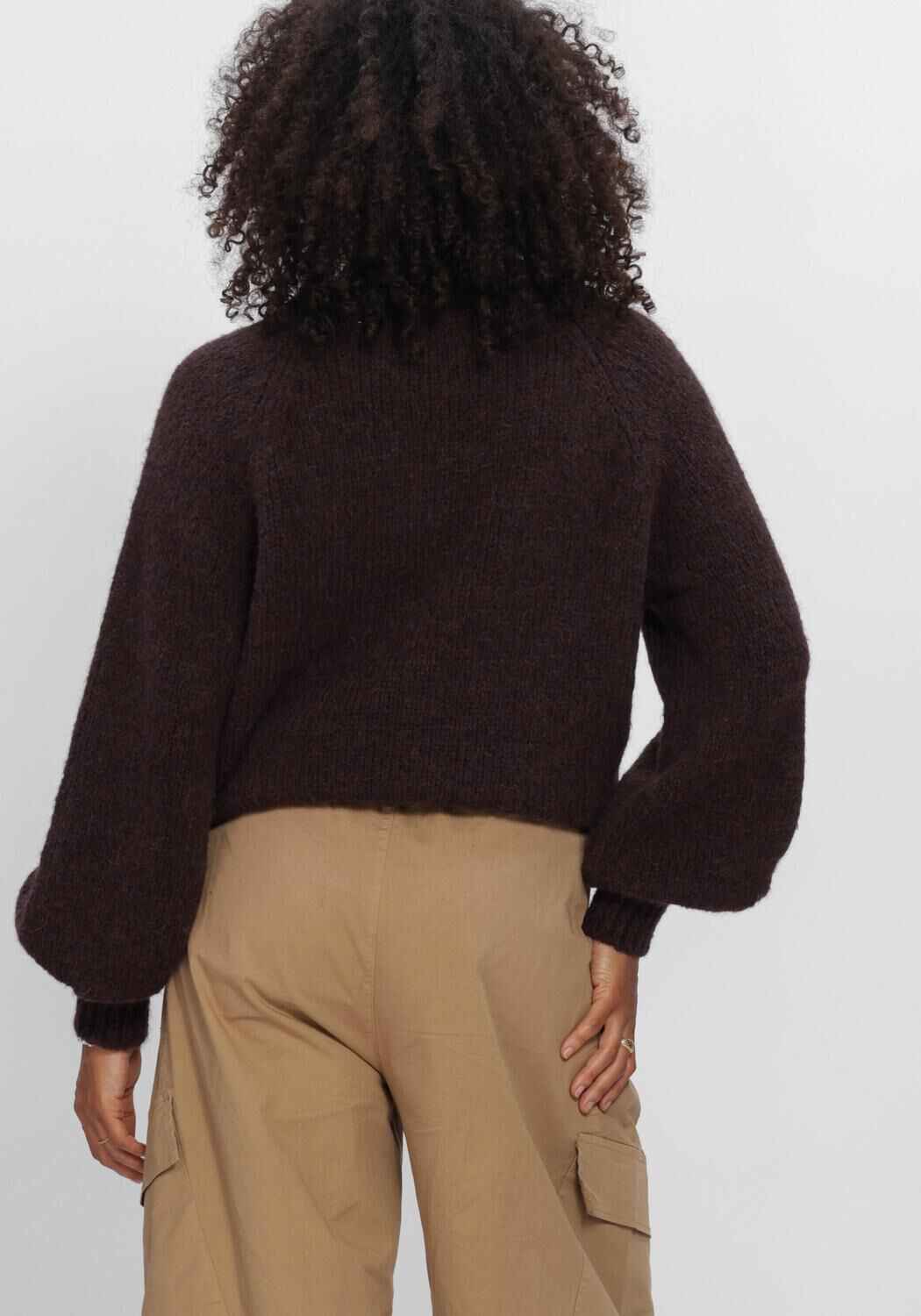 BY-BAR Pull LUCIA PULLOVER en marron - large