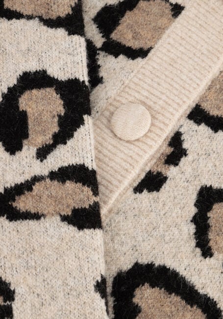 Multi SUMMUM Vest KNITTED CARDIGAN LEOPARD JACQUARD KNIT Multi SUMMUM Vest KNITTED CARDIGAN LEOPARD JACQUARD KNIT - large